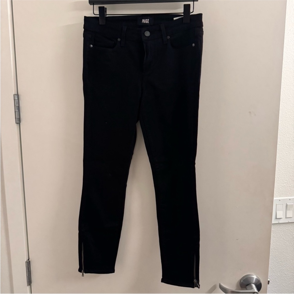 PAIGE Verdugo Crop Zip